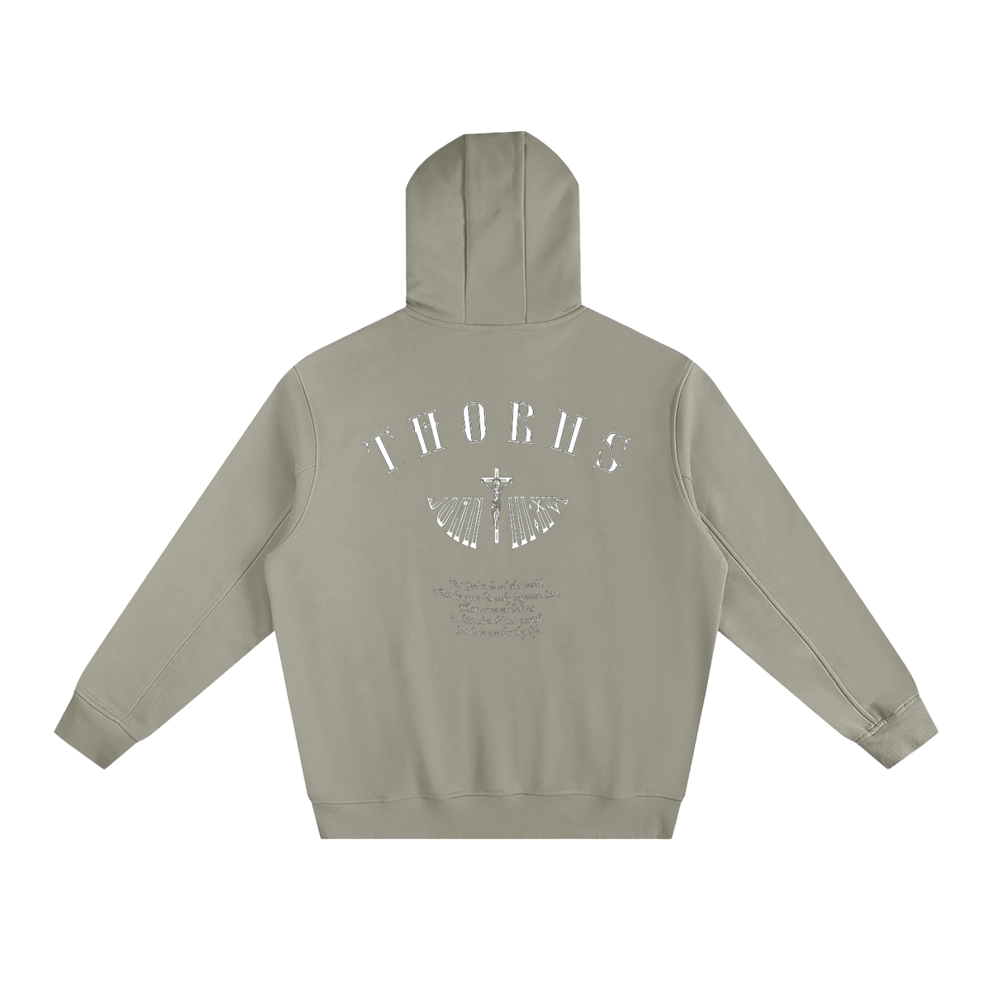 Raised Neck Hoodie