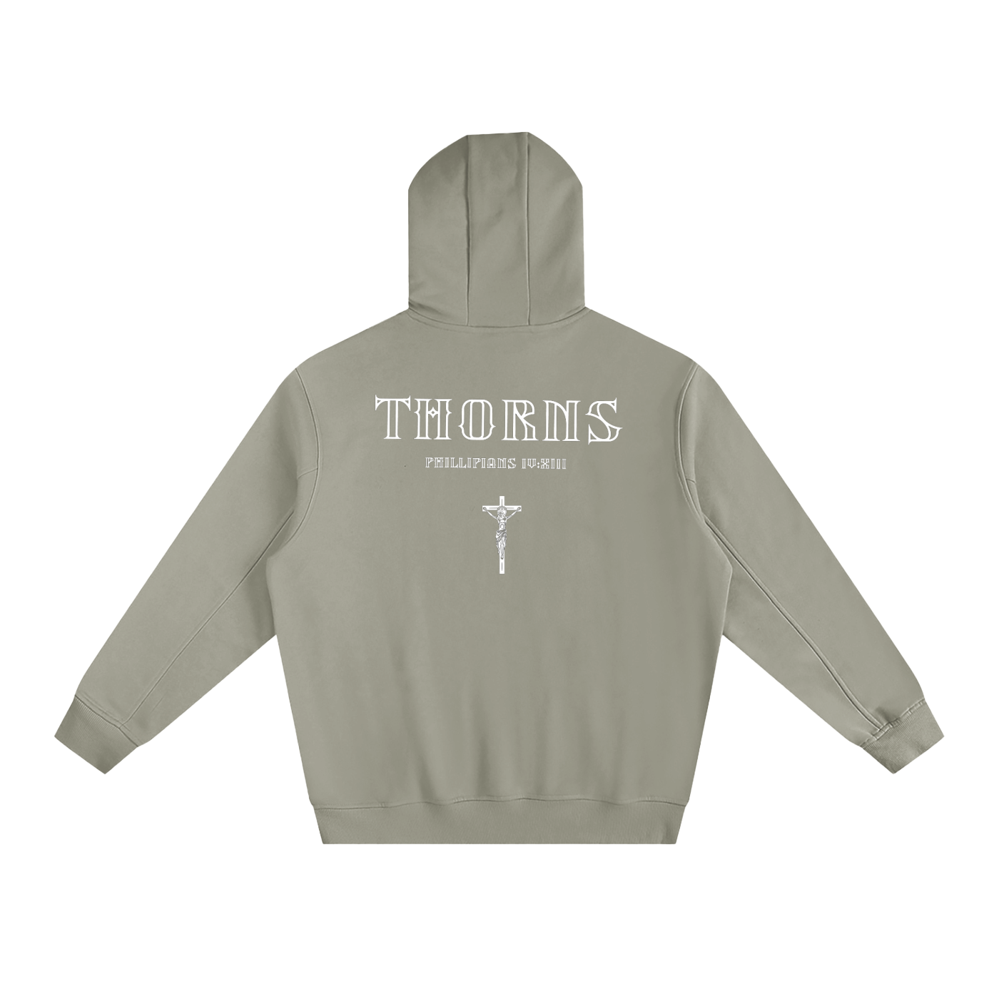 Fleeced High Neck Hoodie