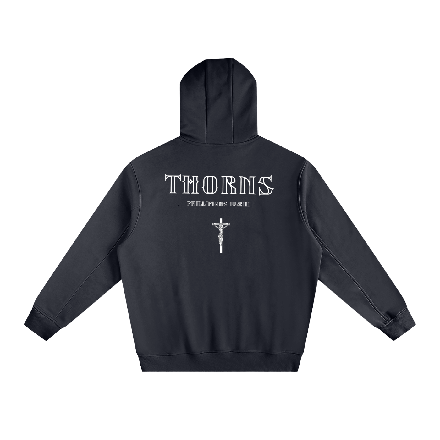 Fleeced High Neck Hoodie