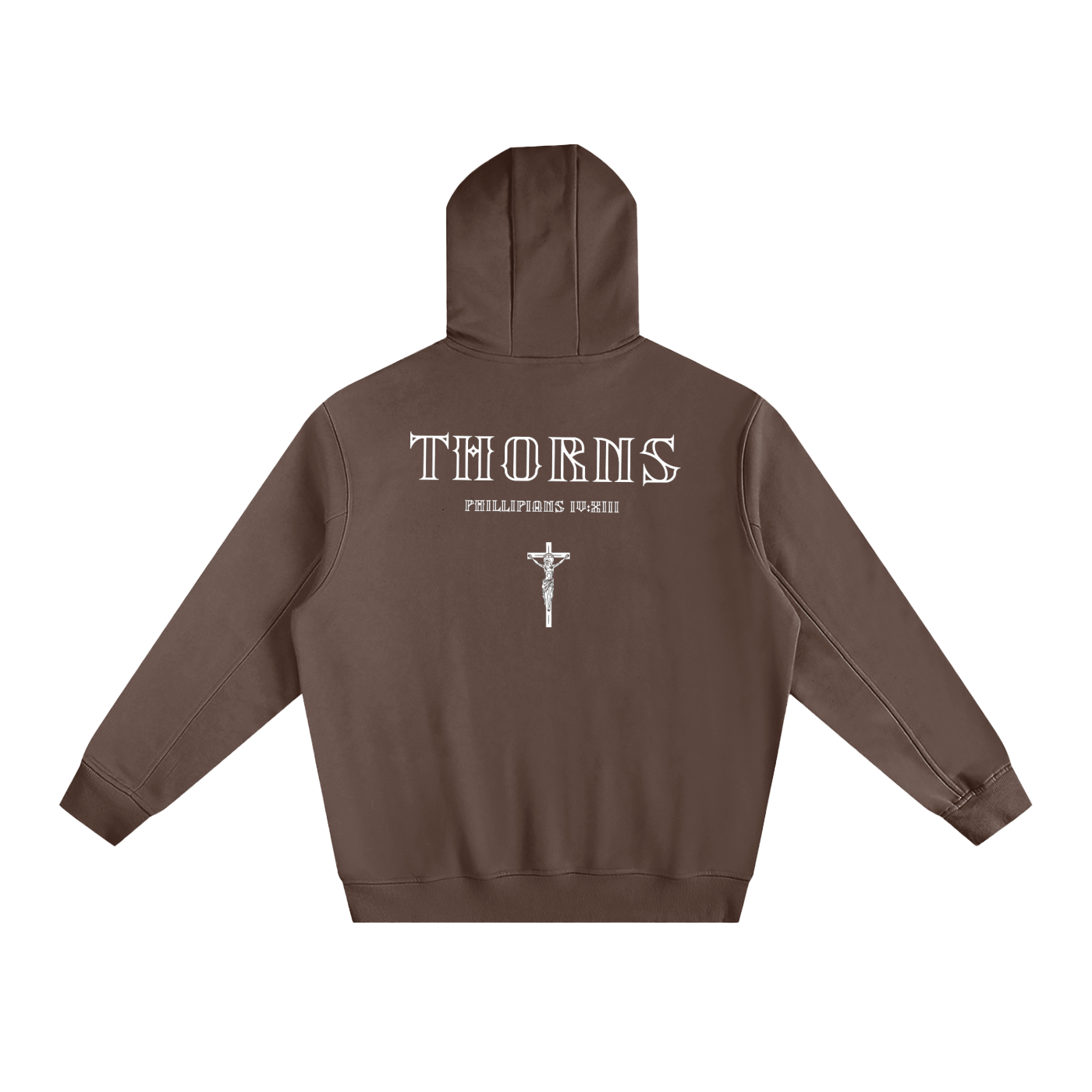 Fleeced High Neck Hoodie