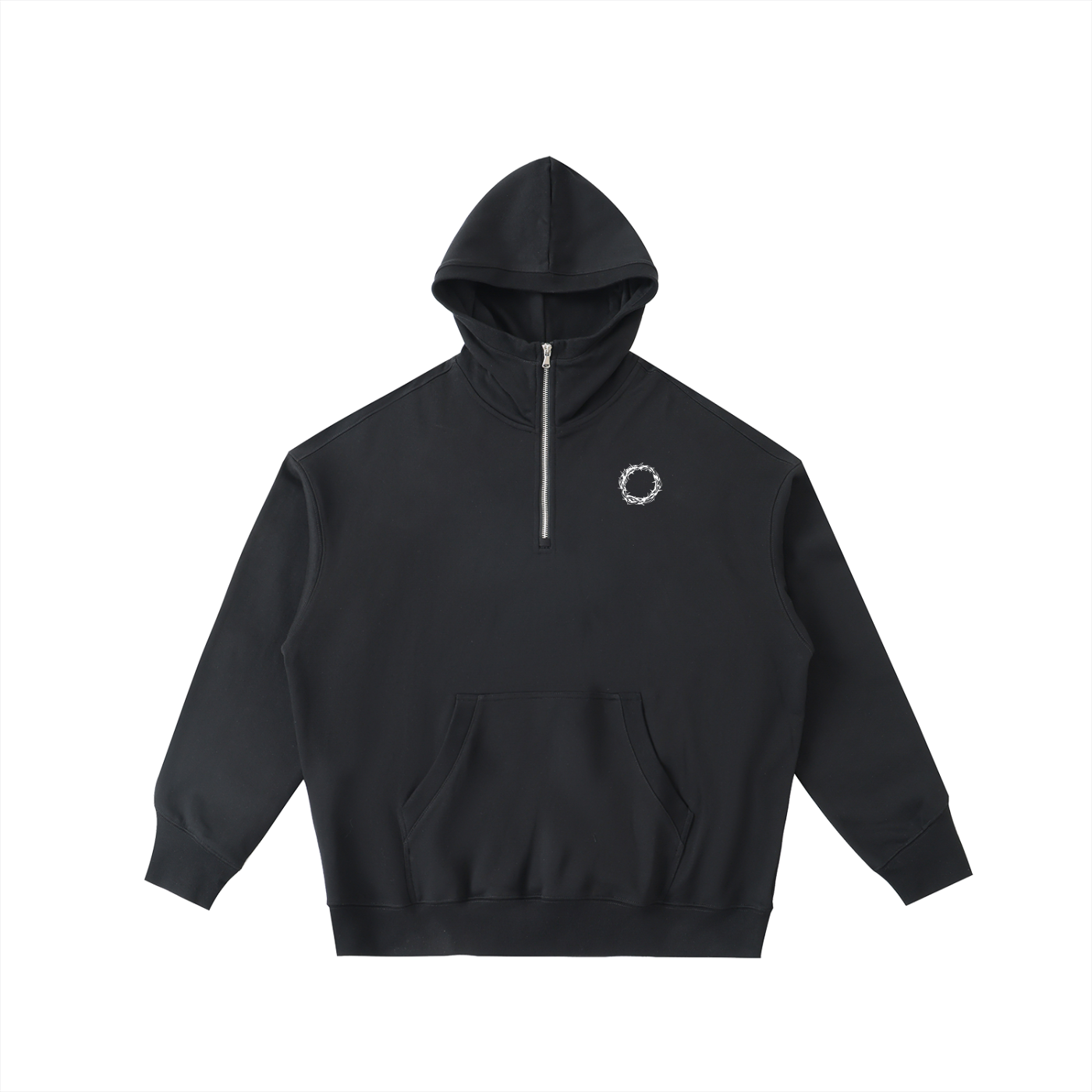 Big Hood Half-Zip Hoodie