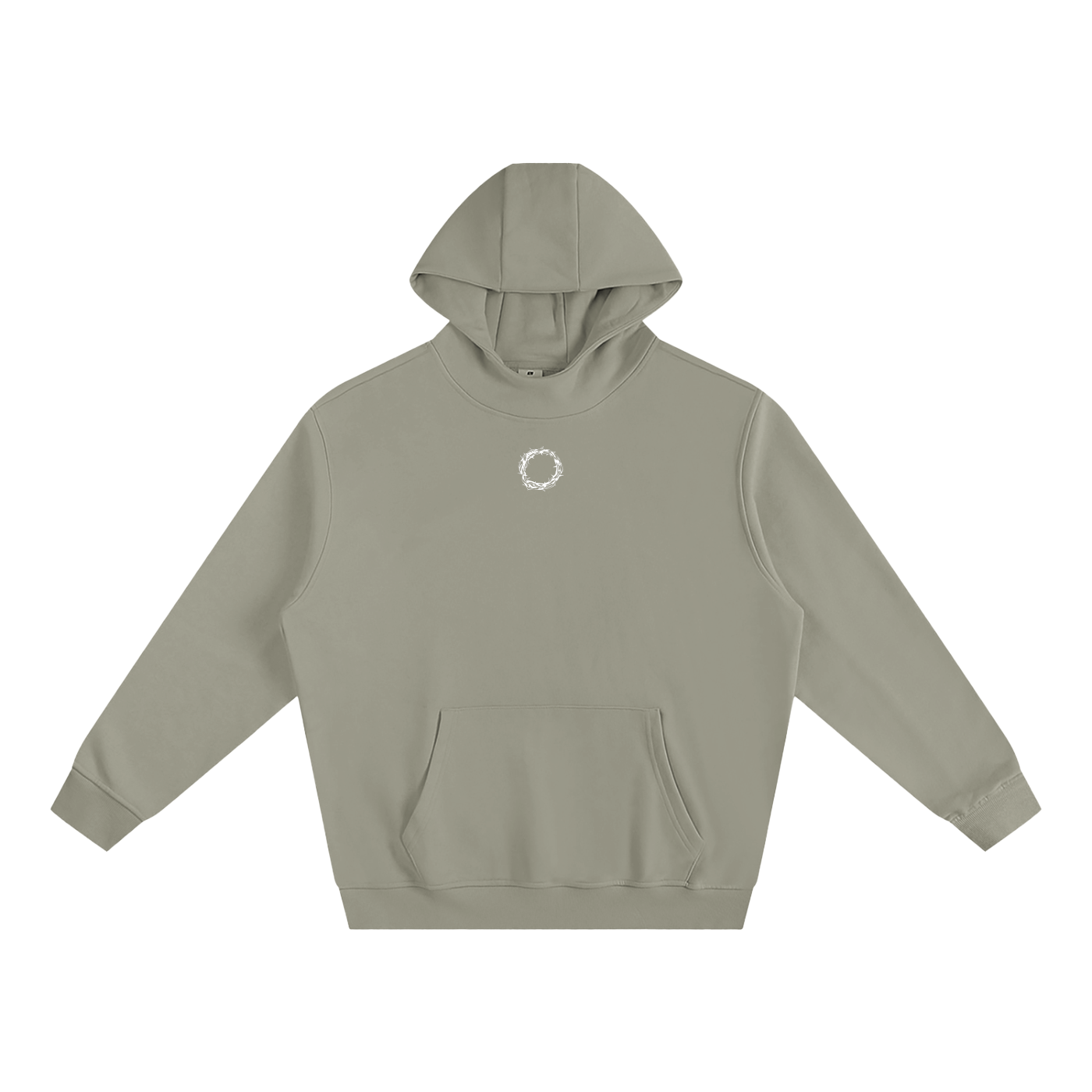 Raised Neck Hoodie